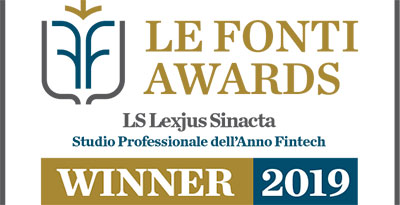 LS awards Le Fonti Fintech 2019